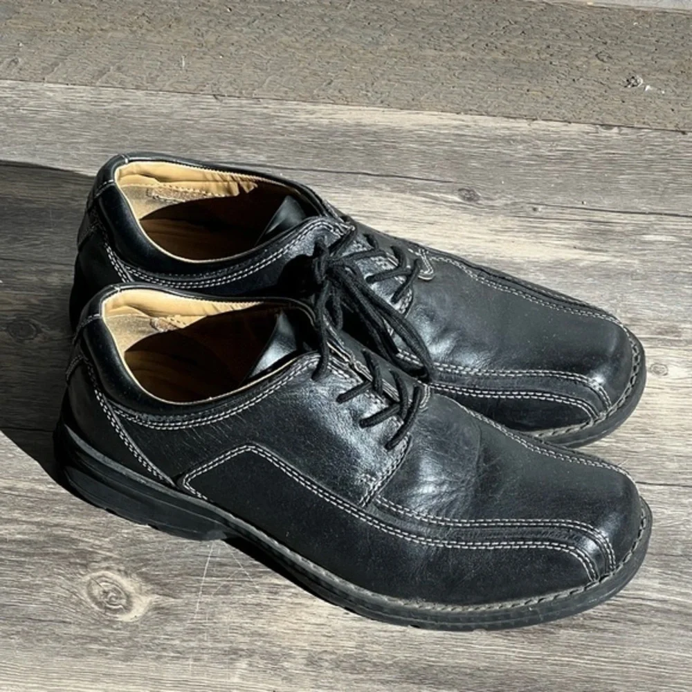 Dockers leather Black mens size 10 shoes